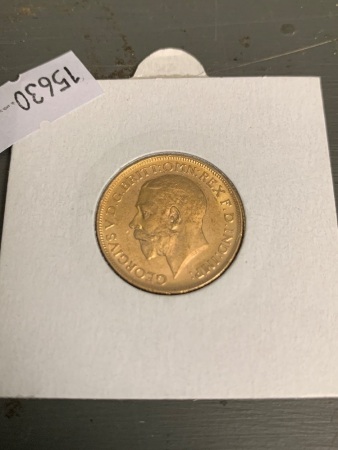 Gold Sovereign - Perth 1911