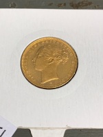 Gold Sovereign - Melbourne 1883