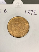 Gold Sovereign - Great Britain 1872 - 2