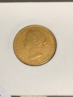 Gold Sovereign - Sydney 1870