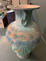 Large Decoratve Terracotta Pot - 2