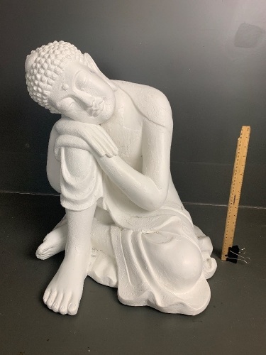 Large Fibreglass Buddha figure.