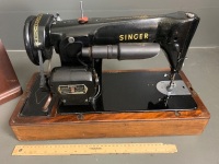 1954 Singer Aluminium Sewing Machine - 5