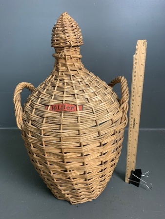 10 Lt Cane Holder Demijohn