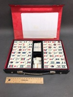 Cased Mah Jong Set