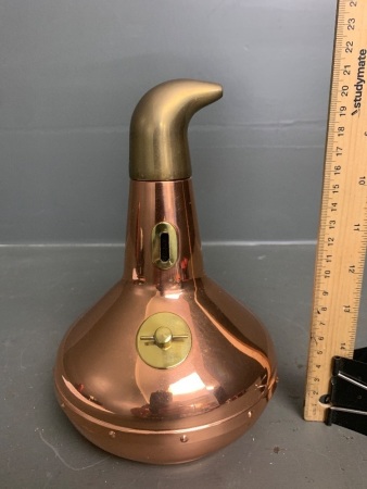 Copper Pot Still Whisky Flask/Decanter