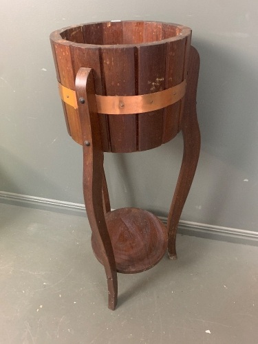 Timber & Copper Planter