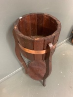 Timber & Copper Planter - 2