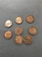 8 George IV Pennies