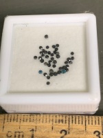 0.33 carats Black DIAMOND Gemstones