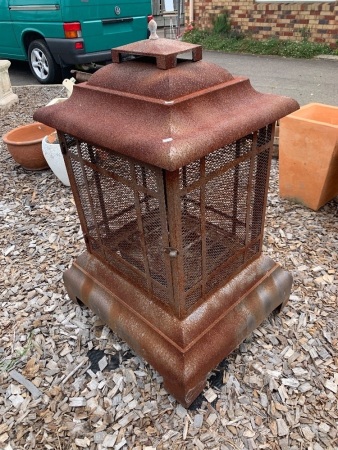 Fire Pit House - could be a Bird Garden Cage