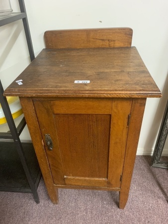 Small Antique Oak Pot Cupboard