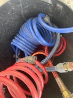 Qty air hoses in bucket - 2