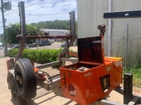 Single axle Redmond Gary 4.3t trailer with Kohler Motor