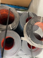 Pallet lot of polymeric cable protection cover rolls various sizes - 4