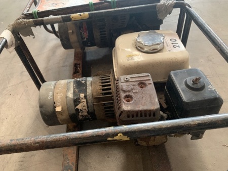 Dunlite generator powered by petroleum Honda motor 