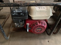 Dunlite generator powered by petroleum Honda motor  - 2