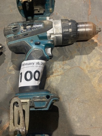 Makita small cordless 18V drill skin - CHOICE QUANTITY LOT (winning bidder has first choice to purchase consecutive lots at winning bid price