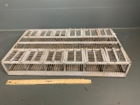 Wooden pheasant trap with muliple compartments