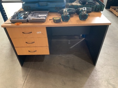 3 drawer office desk