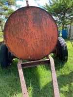 Transportable Metal liquid tank approx 1000ltr - 2