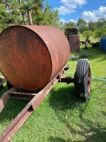 Transportable Metal liquid tank approx 1000ltr - 3