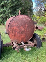 Transportable Metal liquid tank approx 1000ltr - 4