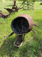 Old cement mixer which would make good garden art - 2