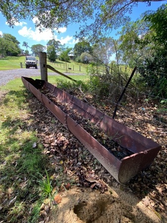 Solid steel trough 4400 approx