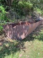 Solid steel trough 4400 approx - 2