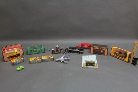Assorted Box Lot of Vintage Matchbox Toy Cars