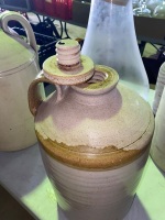 Large stoneware jug with screw lid - 2