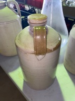 Large stoneware jug with screw lid - 3