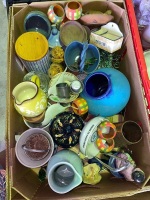 Mixed and varied kitchen item and trinkets 