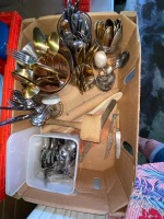 Various items of cutlery, servers, ice bucket and misc kitchen utensils  - 2