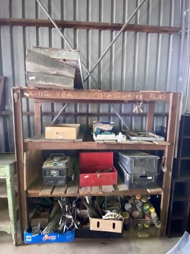 Steel 4 shelf unit