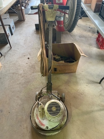 Polyvac electric rotary floor polisher - 