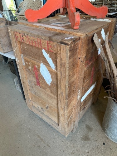 Large timber storage/shipping box