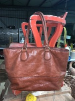 Canana Republic leather handbag