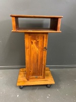 Wooden Lectern