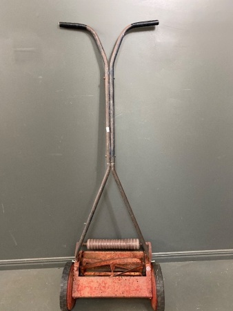 Vintage hand push mower