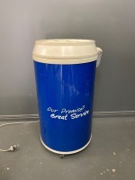 Lawrence & Hanson promotional electric drinks cooler