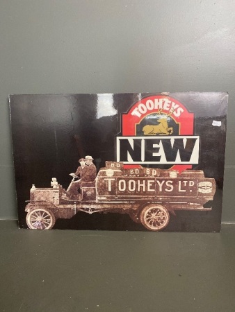 Tooheys New wooden sign