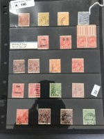 Page/Collection of George IV Australian Stamps