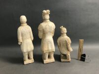 3 Chinese Entombed Warriors Concrete - 2