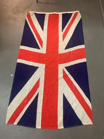 Large Vintage Union Jack Flag