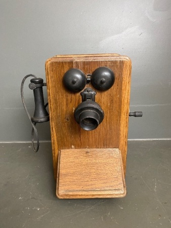 Antique wall telephone C1900's