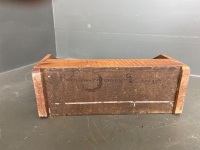 Small hand made wooden tool box - 3