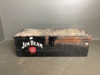 Metal JIM BEAM storage box