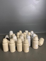 Lot of  R.F Limited and Japanese 5in ceramic insulators - 2